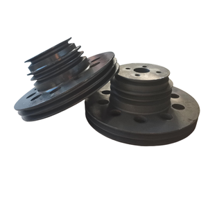 Poulie de distribution à courroie trapézoïdale, volant moteur, alésage 180 mm, pour entraînement moteur-générateur, en acier allié, fabrication sur mesure, poulie industrielle - Product Image 3