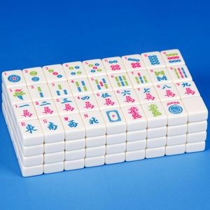 ชุดไพ่นกกระจอกอะคริลิกแบบอเมริกัน ชุดไพ่นกกระจอกสั่งทำพิเศษ เกมไพ่นกกระจอกสิงคโปร์ ญี่ปุ่น มาเลเซีย ชุดของขวัญงานฝีมือไพ่นกกระจอก - Product Image 1