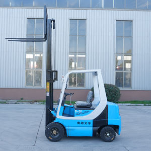 Многофункциональный полностью гидравлический вилочный погрузчик EACHAN для склада, 2-тонный электрический погрузчик для подъема контейнерных грузов - Product Image 5