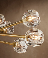 Lustre américain personnalisé nordique moderne de luxe grande Villa hall d'hôtel salon grand lustre de maison