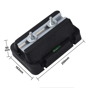 Supports anti-vibrations en caoutchouc manuels pour la pose de climatiseurs, usage domestique, haute capacité de charge 120-280 kg, durables - Product Image 6
