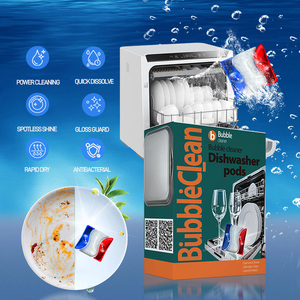 Pastilles <span class=keywords><strong>lave</strong></span>-<span class=keywords><strong>vaisselle</strong></span> haute performance à dissolution rapide <span class=keywords><strong>de</strong></span> la graisse pour une <span class=keywords><strong>vaisselle</strong></span> étincelante et des verres impeccablement nettoyés - Product Image 1