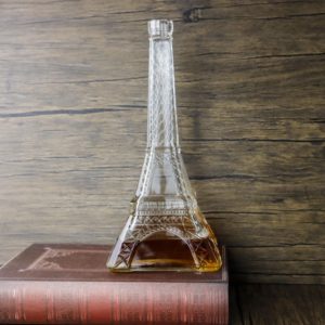Decantador de Whisky Decorativo de Cristal con Forma de <span class=keywords><strong>Torre</strong></span> <span class=keywords><strong>Eiffel</strong></span>, Botella de Licor de Alta Calidad de 725 ml, para Bar, Hogar, Fiestas, Regalos - Product Image 1