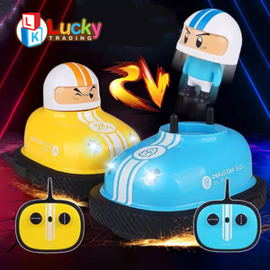 RC bội thu Xe điều khiển từ xa trò chơi chiến đấu đua xe đồ chơi với ánh sáng & amp âm thanh tương tác chiến trẻ em - Product Image 4