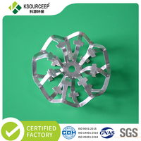 Anneau de remplissage aléatoire en acier inoxydable 304, type Tellerette ou Rosette, 50mm, 75mm, 100mm, pour l'industrie chimique