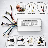 Kit de conversion de vélo électrique 48V 1500W avec moteur de moyeu de roue arrière, pneu large, pour neige et plage, kit roue libre à visser avec écran LCD