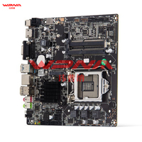 Placa Base Mini ITX H81 Personalizada/OEM, Compatible con Procesadores de 4.ª Generación I3 I5 I7, DDR3*2, SATA2, LGA1150, PC de Escritorio Todo en Uno, Capacidad de RAM de 128 GB