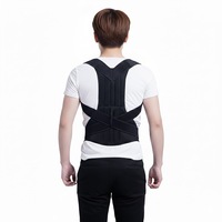 Correcteur de posture pour le dos, pour femmes et hommes, redresseur d'épaules, soutien dorsal complet réglable, supérieur et inférieur