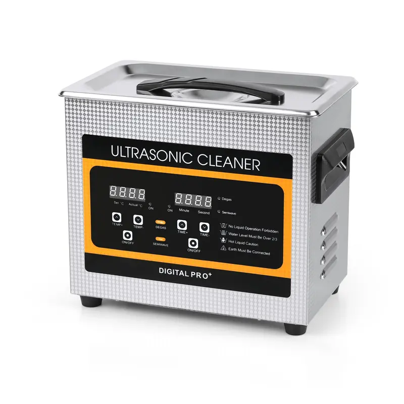 Factory Ultrasonic Cleaner 120W 3L 3.2L Dental Use Manicure Tattoo Store Cleaning Device Injector Printer Head Solution