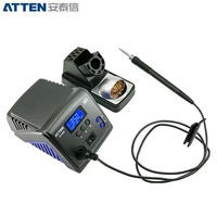 Station de soudage et de retravaillage ATTEN ST-909 90W avec écran LCD, thermostat intelligent, mise en veille automatique, qualité industrielle, outils de réparation
