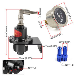 Régulateur de pression de carburant 200-800 kPa NPT 1/8 Kit de réglage pour moteur turbocompressé - Product Image 1
