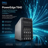 Serveur Tour Dell PowerEdge T640 avec Double Processeur Intel Xeon Gold 6148/6248, Mémoire DDR4, Calcul Haute Performance – En Stock