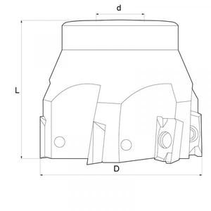 Fervi-F302/063เครื่องกัดหน้า90 ° พร้อมแขนเชื่อมต่อ-EAN 8012667179663อุปกรณ์เครื่องมือไฟฟ้า - Product Image 2