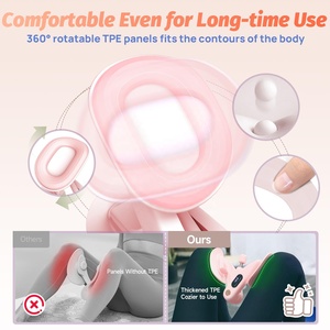 Dispositivo de Entrenamiento Muscular del Suelo Pélvico para la Recuperación Postparto, Ejercicios de Kegel - Abrazadera de Piernas e Inserción de Muslos, Aducción de Huesos Pélvicos - Product Image 3