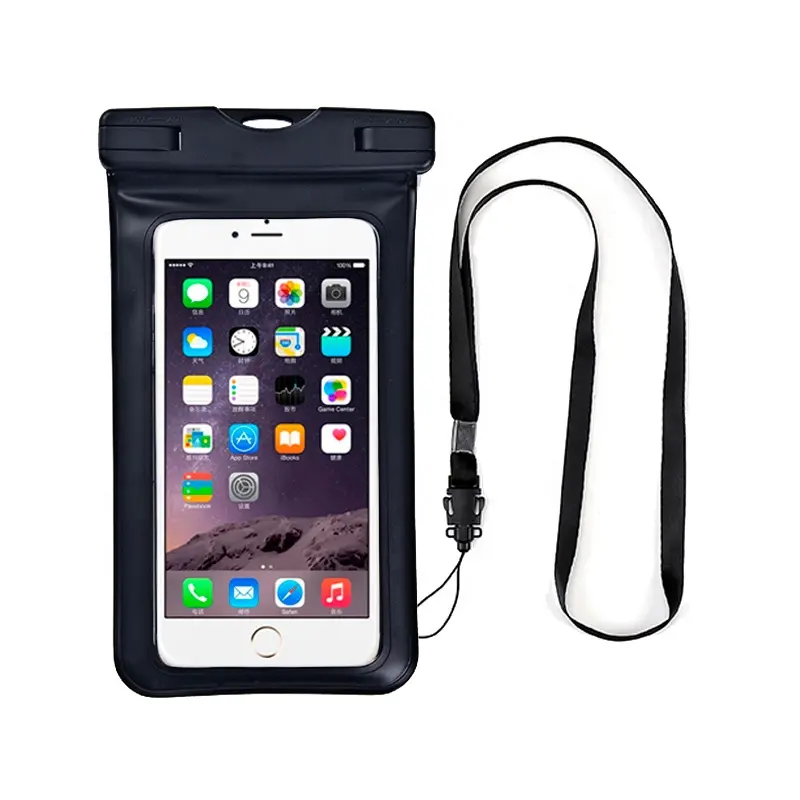 YUANFENG Water Sport Waterproof IPX8 PVC Cell Phone Pouch Dry Bag Multifunctional Touch Screen Mobile Phone Bag