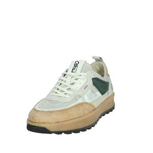 วันที่ รองเท้าผ้าใบผู้ชาย M411-K2-OD-GY รองเท้าหนังสีเบจทรงหนา - Product Image 6