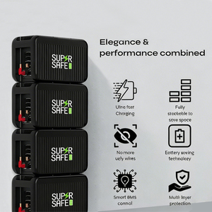 Modular 12V 2kW <b>Energy</b> <b>Storage</b> <b>System</b> Expandable 2.7kWh Portable Power Station with Series & Parallel Function - Product Image 3