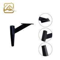 Pieds de canapé modernes en tube de fer chromé 15cm/18cm, robustes et durables pour canapé, lit, armoire, salle à manger, extérieur, salon