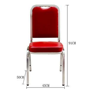 Huiqianhuan Furniture Aluminum Chair With Wooden Seat For <b>Restaurant</b> And Banquet Use Durable Frame Design - Product Image 5