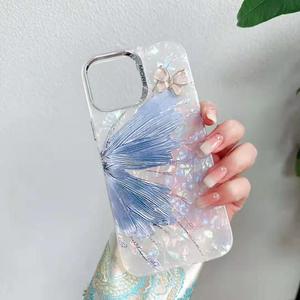 เคสโทรศัพท์ลายมิลานอีพ็อกซี่เพ้นท์ลายสีดีไซน์ใหม่เคสโทรศัพท์ TPU สำหรับ iPhone 13/14/15 PRO MAX เคสโทรศัพท์ติดเพชร - Product Image 6