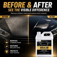Cire nettoyante rapide 4L pour voiture, élimination puissante des taches, restauration de la brillance, cire de detailing pour peinture automobile