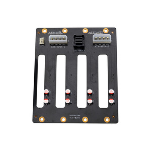 Server Backplane Chassis Accessories SATA Connector 4 Bay <b>Hard</b> <b>Drive</b> Interface Board Circuit Board - Product Image 2