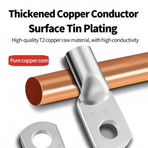 Cnxi Verkoopt Hoogwaardige Jg-Serie T2 Koperen Kabelnokken Optimale Prestatie Gebruikte Terminals Voor Auto-Verbindingen Koude Crimp-Einde - Product Image 3