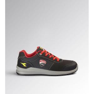 Zapatos de Seguridad Diadora Speedy Race Low S3S con Puntera de Acero, Negros y Grises para Hombre, Antideslizantes, Transpirables, con Ajuste Cómodo - Product Image 1