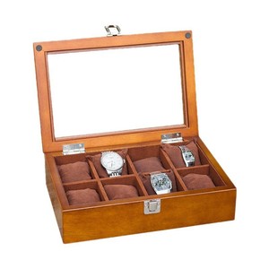 Wooden <b>Watch</b> Box Rectangle 28x19x8cm Multifunction Storage Display <b>Case</b> For <b>Watches</b> Jewelry Desktop Organizer Chinese Style - Product Image 5
