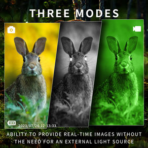 HENBAKER NV700S Aumento 4x-14x telescopio monocular impermeable Alcance de visión nocturna - Product Image 2