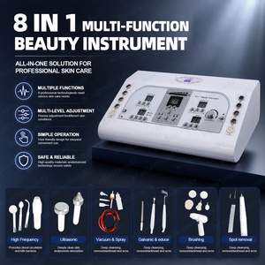プロ仕様8in1美容機器 バキュームスプレー高周波スポット除去 若返りニキビ除去肌角質除去 - Product Image 4
