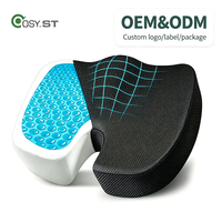 Coussins orthopédiques ergonomiques en mousse à mémoire de forme en gel en U, personnalisables avec logo/emballage, pour chaise de bureau et voiture, certifiés OEKO-TEX – Tendance actuelle