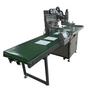 Semi- Automatic Flat bed Silkscreen Printing Machine Screen printer for sticker paper non woven bag