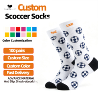 Chaussettes de football pour le soutien de la voûte plantaire, avec motif jacquard, pour équipes de marque en démarrage, idéales comme cadeaux, 100 paires minimum