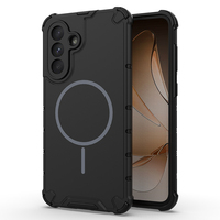 Coque de téléphone pour Samsung A36 avec dissipation de chaleur, charge sans fil, design luxueux, personnalisée, antichoc, TPU+PC, coque arrière
