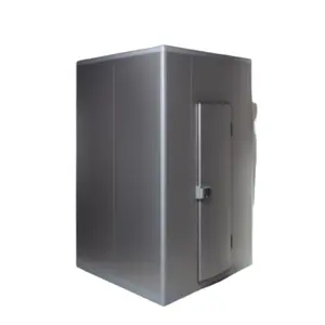 Small sandwich panel freezer room, solar commercial freezer refrigerator for meat, storage freezer cold storage room