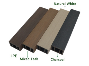 Décoration extérieure de la maison Wpc Tube de bois <span class=keywords><strong>cloison</strong></span> en bois Designs 60*42mm WPC Tubes de bois - Product Image 4