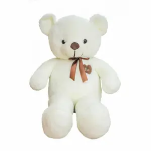 36cm big gift for girlfriend white custom Valentine's teddy bear 6 feet large teddy bear