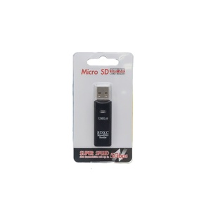 Lector <span class=keywords><strong>de</strong></span> Tarjetas Multiusos USB 3.0 <span class=keywords><strong>de</strong></span> Alta Velocidad, Mini SD, TF, para Transferencia <span class=keywords><strong>de</strong></span> Datos <span class=keywords><strong>de</strong></span> Computadora, Fácil Instalación, Material ABS - Product Image 1