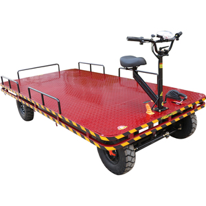 Carretilla de Transporte Eléctrica de 4 Ruedas, Nueva Carretilla de Acero para Paletas, para Manejo en Almacenes y Talleres, para Uso Doméstico y en Restaurantes - Product Image 3