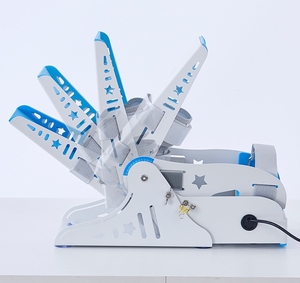 <span class=keywords><strong>Appareil</strong></span> d'entraînement électrique pour la cheville à domicile, dispositif d'exercice de flexion de la cheville, masseur flexible pour le levage du pied et les étirements - Product Image 4