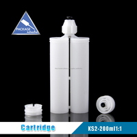 NSJ neues Modell 200ml 1:1 Zweikomponenten-Patrone Mixpac Doppel patrone für Huf kleber