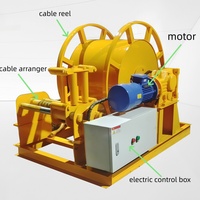 Cabrestante Eléctrico de Cable de Alta Resistencia Montado en Vehículo, Carrete Motorizado de Acero Inoxidable con 2 Años de Garantía para Maquinaria de Construcción