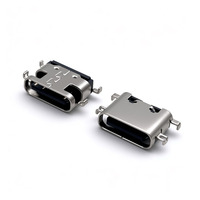 Conector Hembra USB-C de 16 Pines OEM AK Electronics, Modelo 99302-016-01, Montaje SMT en PCB, Transmisión de Datos, Carga LCP