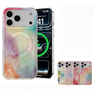 Funda Magnética Transparente Senyork Rainbow para iPhone 17 Pro, 16, 15, 14, 13 Pro Max, Carcasa Trasera Moderna - Product Image 6