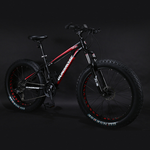 Mountain Bike leggera da 26 pollici per adulti all'aperto 7 velocità variabile con freno a disco assorbimento degli urti bici da neve - Product Image 2