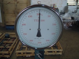 500kg cơ khí nền tảng quy mô 30 kgsteel trọng lượng Quy mô đôi quay số băng ghế dự bị hàng hóa cá nhân OEM tùy biến 100kg Công suất - Product Image 4