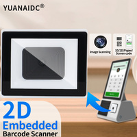 Lecteur de codes-barres pour distributeur automatique, installation murale, USB RS232 RS485, scanner de codes QR PDF417, scanner de codes QR pour distributeur automatique