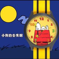 Montre-bracelet Snoopyed 100% authentique, 12 pièces/ensemble, boîte mystère, série Friends, dessin animé, jouets décoratifs, cadeau pour enfants, très populaire
