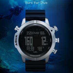 Reloj de Buceo Profesional NORTH EDGE para Hombre, Reloj de Buceo con NDL (Tiempo Sin Descompresión), 50M, Altímetro, Barómetro, Brújula - Product Image 2